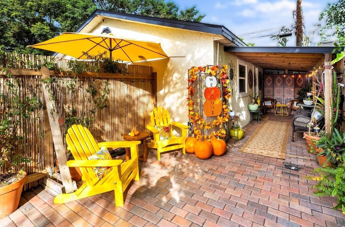 College Park-Orlando 5Star Villa Oasis - Home Away From Home - Quiet Neighborhood-Private Botanical Courtyard - Mins From Eola,Dt, Winter Park - Free Parking & Ev Plug In Esterno foto